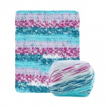 2 Skeins Lace Yarn Cotton Yarn DIY Handmade Kids Crochet Handbag Yarn, Green Rose