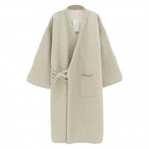 Mens Robe Cotton Sleepwear Robes Lightweight Kimono Bathrobe Spa Robe Pajama