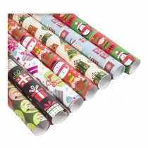 10 Rolls Cartoon Gift Wrapping Paper Christmas Holiday Wrapping Paper Random Pattern