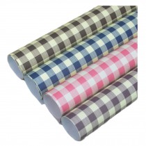 10 Rolls Checked Gift Wrapping Paper Birthday Holiday Wrapping Paper Random Color