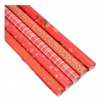 10 Rolls Chinese New Year Gift Wrapping Paper Random Pattern Wrapping Paper