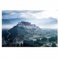 500 Piece Jigsaw Puzzle for Adults Wooden Scenery Puzzle, the Potala Palace