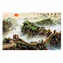 500 Piece Jigsaw Puzzle for Adults Wooden Puzzle Game Toy, The Great Wall