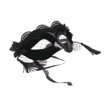 Black Mesh Masquerade Mask Mardi Gras Deecorations Masks for Womens
