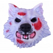 Novelty Animal Face Mask for Halloween Masquerade Performance Costume, 2 Pcs Wolf