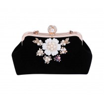 Ladies Handbag Retro Clutch Bag/Tote Bags Womens Evening Clutch Elegant, Black