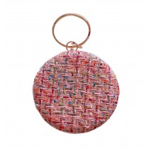 Ladies Handbag Creative Clutch Bag/Crossbody Bags Round Womens Evening Clutch Elegant, Pink