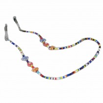 Random Color Kids Plastic Colorful Beads Glasses Chain Necklace Sunglasses Chain Eyeglass Holder Strap