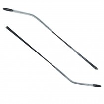 1 Pair Metal Eyeglass Arms Glasses Replacement Temple Legs, Black