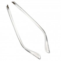 1 Pair Transparent Plastic Glasses Temple Arm Eyeglasses Replacement Temples