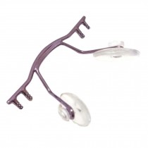 1 Piece Metal Eyeglasses Nose Bridge Replacement for Rimless Glasses, Purple