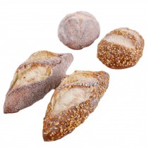 4 Pcs Artificial Breads Simulation Fake Food Home Bakery Decor Kitchen Toy Decor