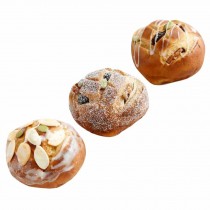 3 Pcs Bakery Artificial Bread Simulation Fake Cake Food Photography Props