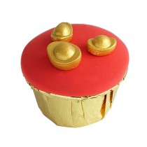 Chinese Style Fake Cupcake Artificial Cake Model Decoration And Props, Ingots