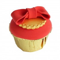 Chinese Style Fake Cupcake Artificial Cake Model Decoration And Props, bow-knot