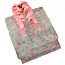 Transparent Rose - 50 Pieces Plastic Shopping Bags Gift Bag Retail Boutique Bags