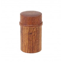 Wooden Toothpick Case for Home Restaurant Natural Toothpick Holder Dispenser Round