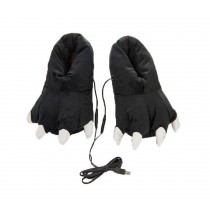 [Paw] Heating Shoes Warm USB Electric Heated Slipper usb Foot Warmer for Winter 26cm
