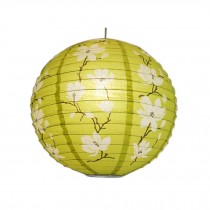 [Pear flower]Chinese/Japanese Style Decorative Hanging lantern Paper Lantern16"