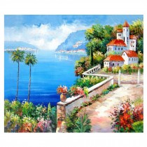 500 Piece Wooden Jigsaw Puzzles Oil Painting Jigsaw Puzzles Game, Ocean