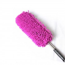 Highly Absorbent Cleaning Supplies Chenille Yarn Car Duster/Dust brush,PINK