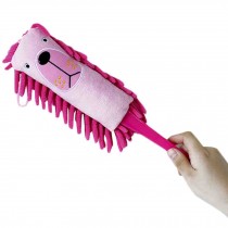 Cartoon Car Duster Brush Chenille Hairy Brush Cleaning Brush(Dog)