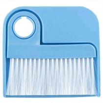 2 PCS Dustpan Broom Suit Car Duster Brush Cleaning Brush(Blue)