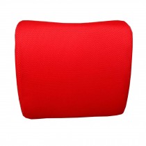 Simple Design Breathable Lumbar Support/Back Cushion,RED
