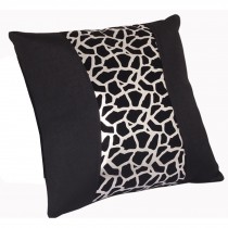Fashion Design Leopard Lumbar Support/Back Cushion/ Throw Pillow,Silver