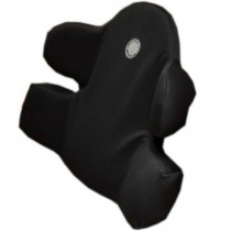 Comfortable Car Seat Cushion Soft Back Support Lumbar Support Back Brace Black