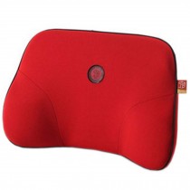Comfortable Back Support Lumbar Support Soft Car Seat Cushion Back Brace Red