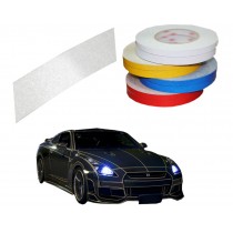 Motorcycle Car Automotive Reflective Tape Car Vehicle Reflective Decals White