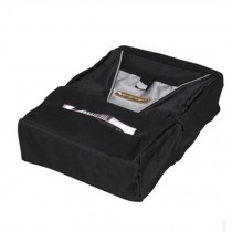 Simple Design Car Seat Back Organizer Suspension Type Oxford Storage Bag,BLACK