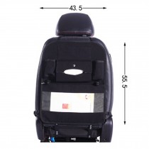 Auto Supplies Car Seat Back Organizer Multi-function Storage Bag,BLACK