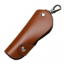 Brown Automotive Key Packs Holster Straight Keys Key Covers Car Smart Keys Chain