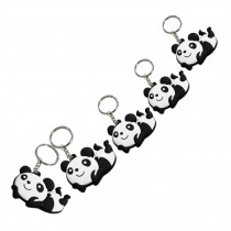 Set of 5 Lovely Panda Superstore Key Chain Portable Car Keychain Key Rings