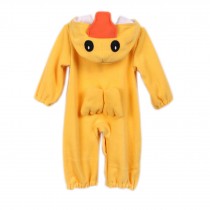 Cute Baby Bodysuit Infant Onesies Toddlers Romper Yellow Duck For Creeping