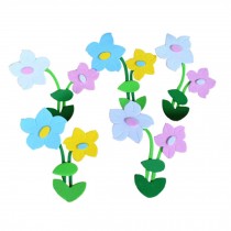 Set of 4 Room Wall Decorate Product Narcissus Style Nursery Stickers