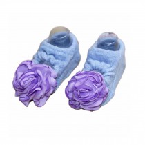 2 Pairs Infant Socks Blue Color Comfortable Socks for 6-18 Months