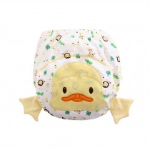 2 PCS Cotton Material Baby Diapers with Cartoon Pattern, 22.5x42cm
