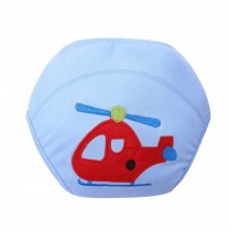 2 PCS Babies Diapers Newborn Baby Training Pants (Blue Plane Style)
