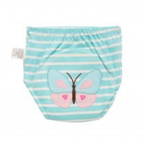 2 Pieces Of Butterfly Pattern Leak-proof Diapers Baby Training Pants
