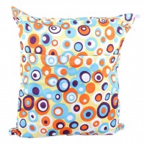 Wet Bags Waterproof Diaper Bag - Colorful Circle 14*11 inches