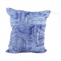 Jean Pattern Wet Bags Waterproof Diaper Bag Multi-function Nappy Bag-14"*11"