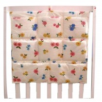 Creative Floral Infant Multilayer Bedside Pouch Diaper Bag Storage Bag