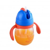 New Baby Sippy Cup Simple Baby Learning Drink Cup BLUE