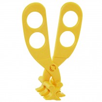 Multifunctional Baby Tableware Food Supplement Scissors(Yellow)