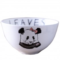 Baby Panda Design Multifunctional Creative Ceramic Bowl Cute Bowl
