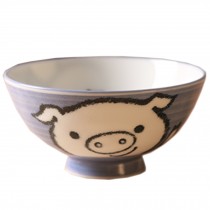 Baby Pig Design Multifunctional Creative Ceramic Bowl Cute Bowl