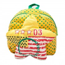 Yellow Star Infant Lovely Knapsack Cute Baby Bag Toddler Backpack 1-4Y